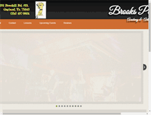 Tablet Screenshot of brookspeoplesacademyandarts.com